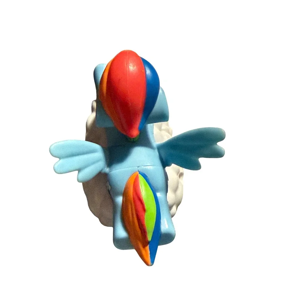 My Little Pony Rainbow Dash Flying Cloud Roller Figure Hasbro 2018 Blue Pegasus‎